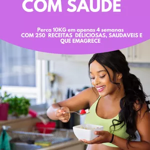 Imagem de capa para o Ebook EMAGREÇA COM SAÚDE 