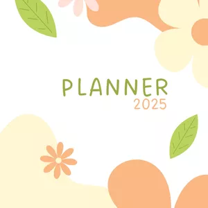 Imagem de capa para o Ebook Planner 2025