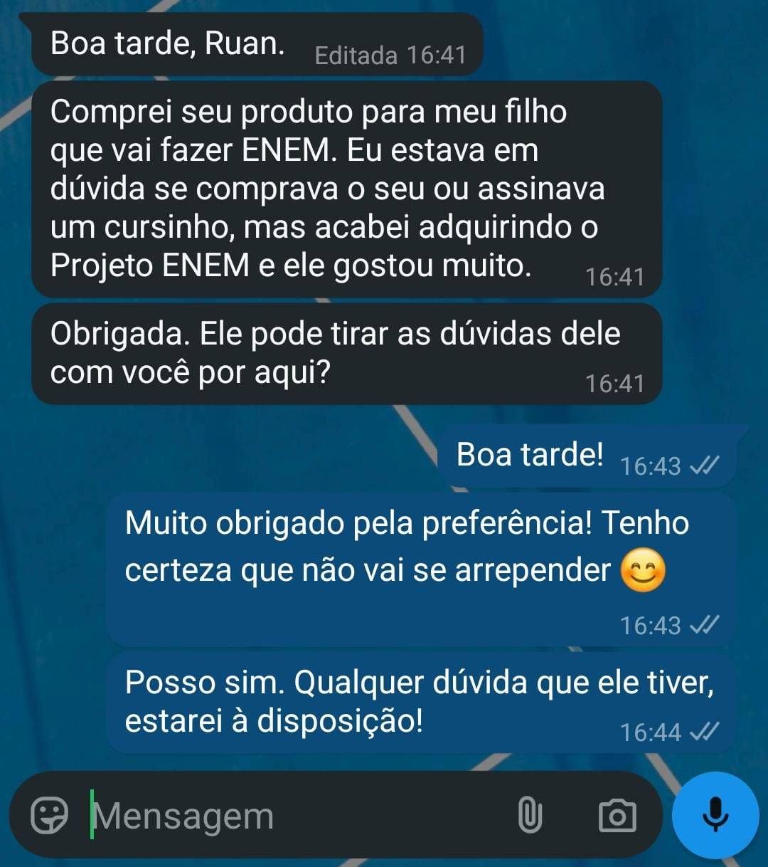 Projeto ENEM 2026