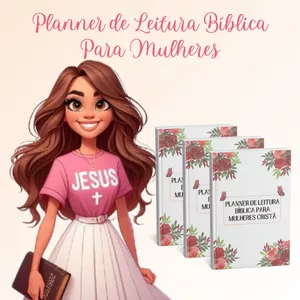 Imagem de capa para o Ebook Planner de Leitura Bíblica Para Mulheres