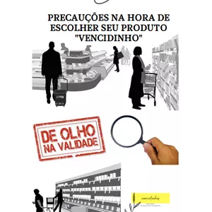 Imagem de capa para o Ebook Precauções na hora de escolher seu produto "vencidinho"