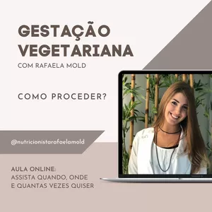 Imagem de capa para o Curso online Gestação Vegetariana - Como Proceder