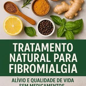 Imagem de capa para o Ebook EBook: Tratamento Natural para Fibromialgia - Alívio e Qualidade de Vida sem Medicamentos