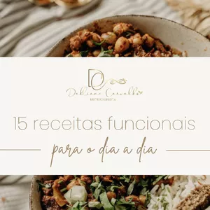 Imagem de capa para o Ebook Ebook de Receitas Funcionais 