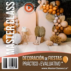 Imagen de portada para Curso online Decoración de Fiestas Práctico y Evaluativo