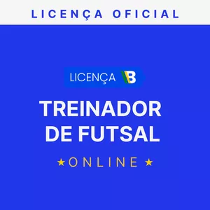 Imagem de capa para o Curso online Treinadores de Futsal - Licença B {ONLINE}