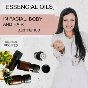 Cover image for Ebook Essential Oils in Facial Aesthetics, por Patricia Samary body and for Hair