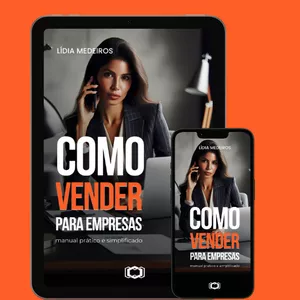 Imagem de capa para o Ebook Como vender para empresas: manual prático e simplificado