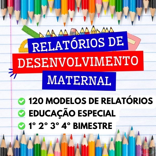Imagem do curso MATERNAL - Relatórios de Desenvolvimento