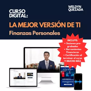 Imagen de portada para Curso online La mejor versión de ti - Finanzas Personales