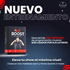 Imagen de portada para Curso online DJ BOOST - Pasa al siguiente nivel!