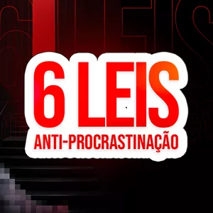 Imagem de capa para o Ebook 6 Leis Anti Procrastinação