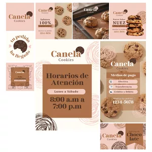 Imagen de portada para Ebook PAQUETE DE DISEÑO PARA REPOSTERÍA Y PASTELERÍA PARA EDITAR EN CANVA