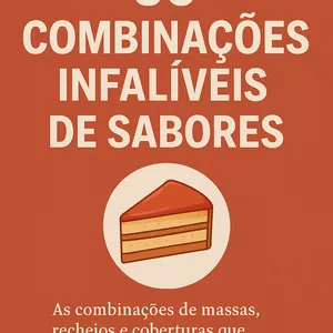Imagem de capa para o Ebook 50 combinações infaliveis de sabores