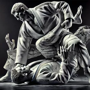 Imagem de capa para o Ebook Faixa Preta - Abraçando o Desconforto -  Jiu Jitsu &amp; Estoicismo