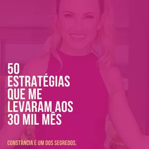 Imagem de capa para o Ebook 50 Estratégias para faturar até 30mil mês