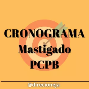 Imagem de capa para o Ebook CRONOGRAMA MASTIGADO PCPB