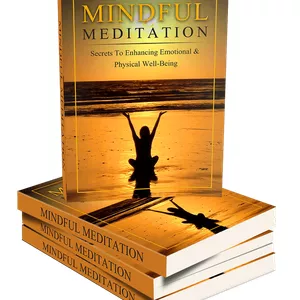 Imagem do curso meditação consciente - segredos para melhorar o bem-estar emocional e físico  