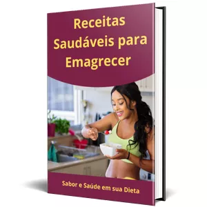 Imagem de capa para o Ebook 3 RECEITA SAUDAVEL PARA EMAGRECER