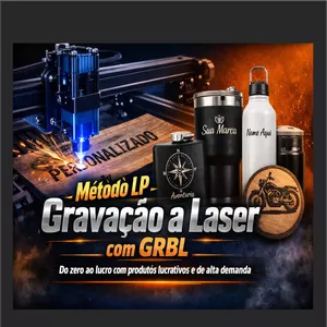 Método LP – Gravação a Laser com GRBL por Roberto Silva dos Santos