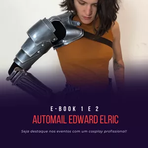 Imagem de capa para o Ebook E-book Automail Edward Elric parte 1 e 2 - Fullmetal Alchemist