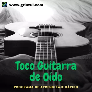 Imagen de portada para Curso online Toco guitarra de oído