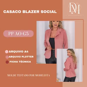 Imagem de capa para o Ebook MOLDE BLAZER SOCIAL NEOPRENE 