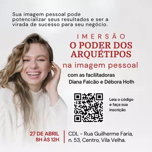 Imagem de capa para o Evento online O poder dos arquétipos na imagem pessoal