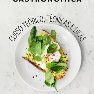 Imagem de capa para o Ebook Fotografia Gastronômica