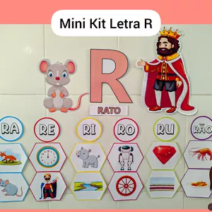 Imagem de capa para o Ebook Mini kit letra R