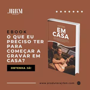 Imagem de capa para o Ebook Desvendando os segredos da gravação caseira: o que você precisa para começar agora!