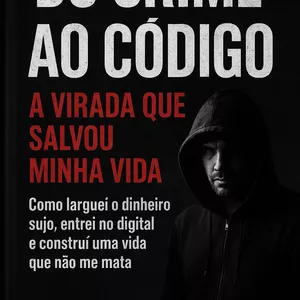 Imagem de capa para o Ebook  Do Crime ao Código — A Virada Antes do Fim