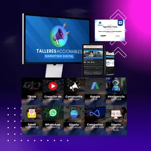 Imagen de portada para Curso online Master MKT - Talleres accionables Marketing Digital 2026