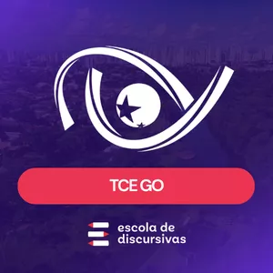 Imagem do curso TCE GO - DISCURSIVA CARA DE PROVA