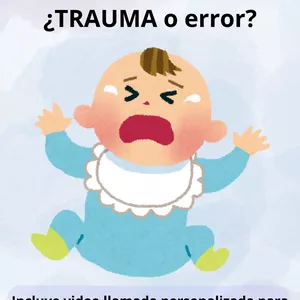 Imagen de portada para Ebook ¿Trauma o error? Guía para entender el impacto emocional en la infancia
