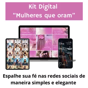 Imagem de capa para o Curso online Kit Digital "Mulheres que oram"