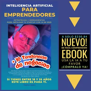 Imagen de portada para Ebook Inteligencia Artificial para emprendedores