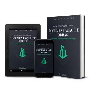 Imagem de capa para o Ebook E-BOOK- Guia Completo para Documentação de Obras