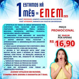 Imagem de capa para o Ebook PREPARA ENEM - PREÇO PROMOCIONAL