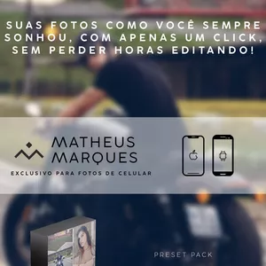 Imagem de capa para o Curso online Presets Portrait Matheus Marques