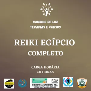 Imagem de capa para o Curso online 1.16 - CURSO DE REIKI EGÍPCIO - Sekhem Seichim