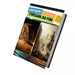 Imagem de capa para o Ebook porque as civilizacoes chegam ao fim