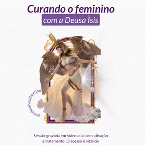 Imagem de capa para o Curso online Curando o Feminino com a Deusa Isis