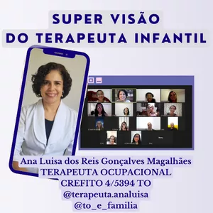 Imagem de capa para o Evento online Super Visão do Terapeuta Infantil