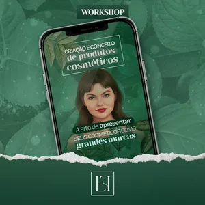 Imagem de capa para o Curso online Workshop: Criação e Conceito de Produtos Naturais