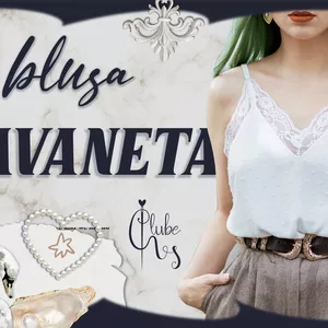 Imagem de capa para o Curso online Blusa Savaneta - Corte e costura