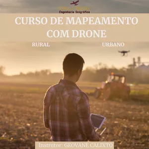 Imagem de capa para o Curso online Curso Mapeamento com Drone
