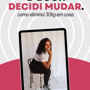 Imagem de capa para o Ebook Decidi Mudar 