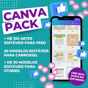 Imagem do curso Canva Pack | Crie posts em segundos