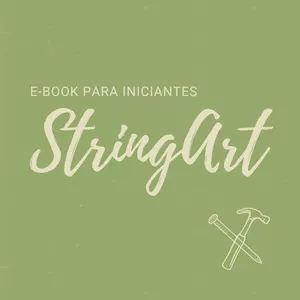 Imagem de capa para o Ebook Stringart para Iniciantes - EBOOK